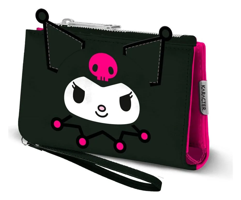 Sanrio Slim Wallet – Kuromi Face 1
