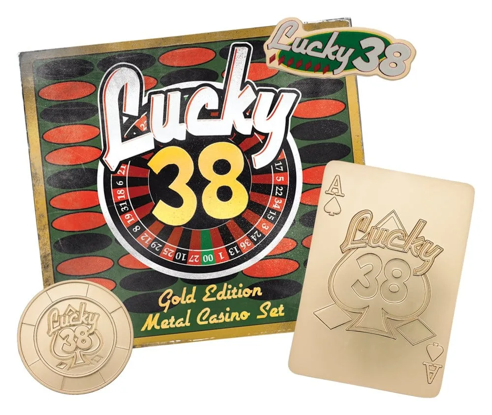 Fallout New Vegas Replica Set – Lucky 38 Imitation Gold