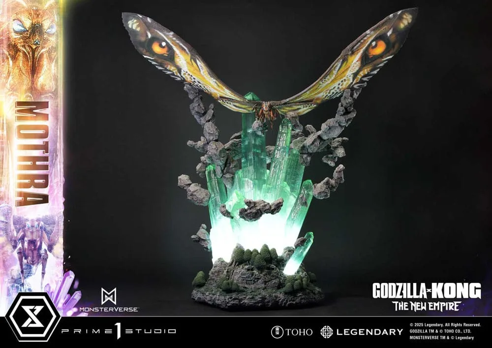 Godzilla x Kong The New Empire Statue – Mothra Diorama 113 cm 1
