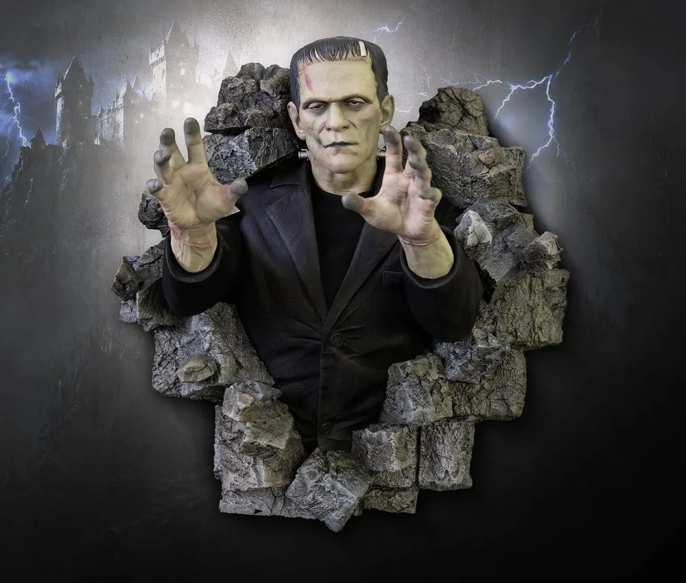 Frankenstein Wall Sculpture – Boris Karloff 94 x 94 cm
