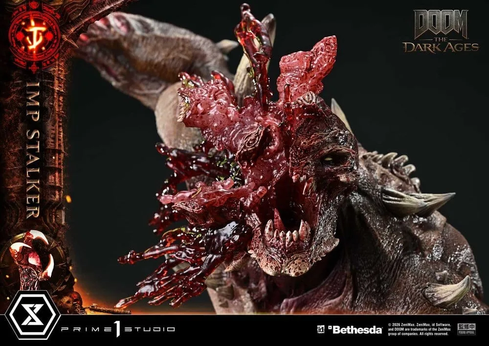 DOOM The Dark Ages Statue – Imp Stalker 1/4 Scale 77 cm 13