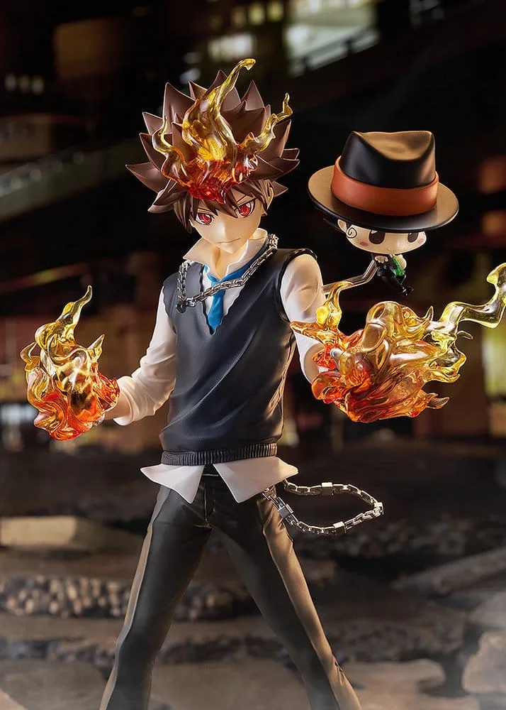 Katekyo Hitman Reborn Figures – Tsunayoshi Sawada and Reborn 24 cm 5