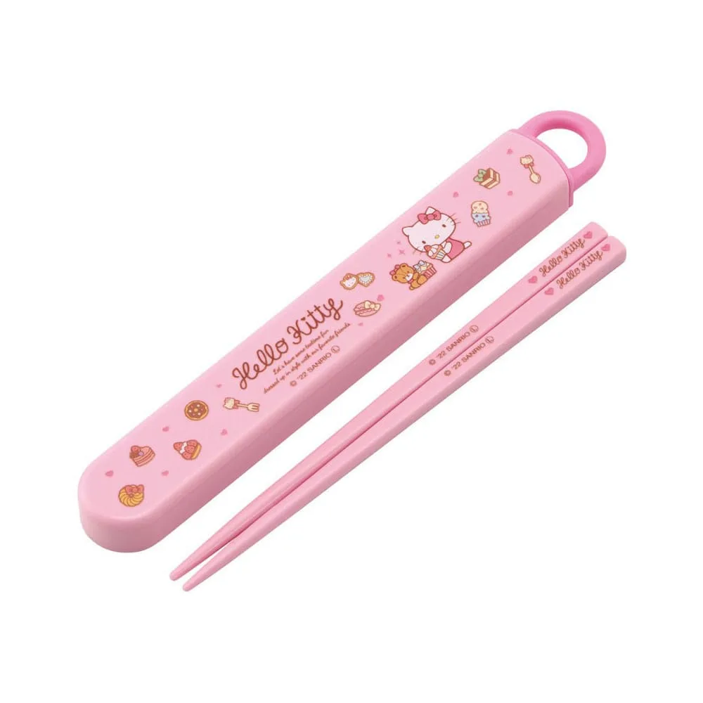 Hello Kitty Chopsticks – Sweety Pink with Box 16 cm