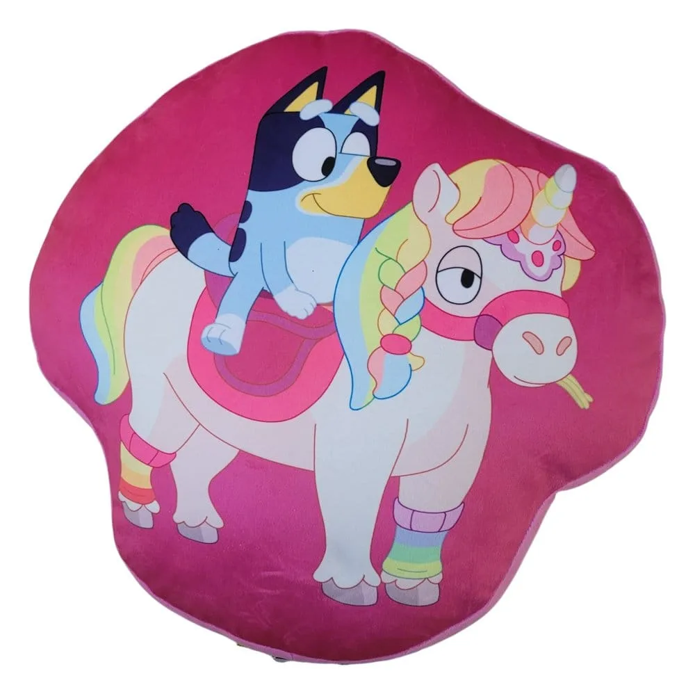 Bluey Sierkussen – Roze figuurvorm 40 cm 2