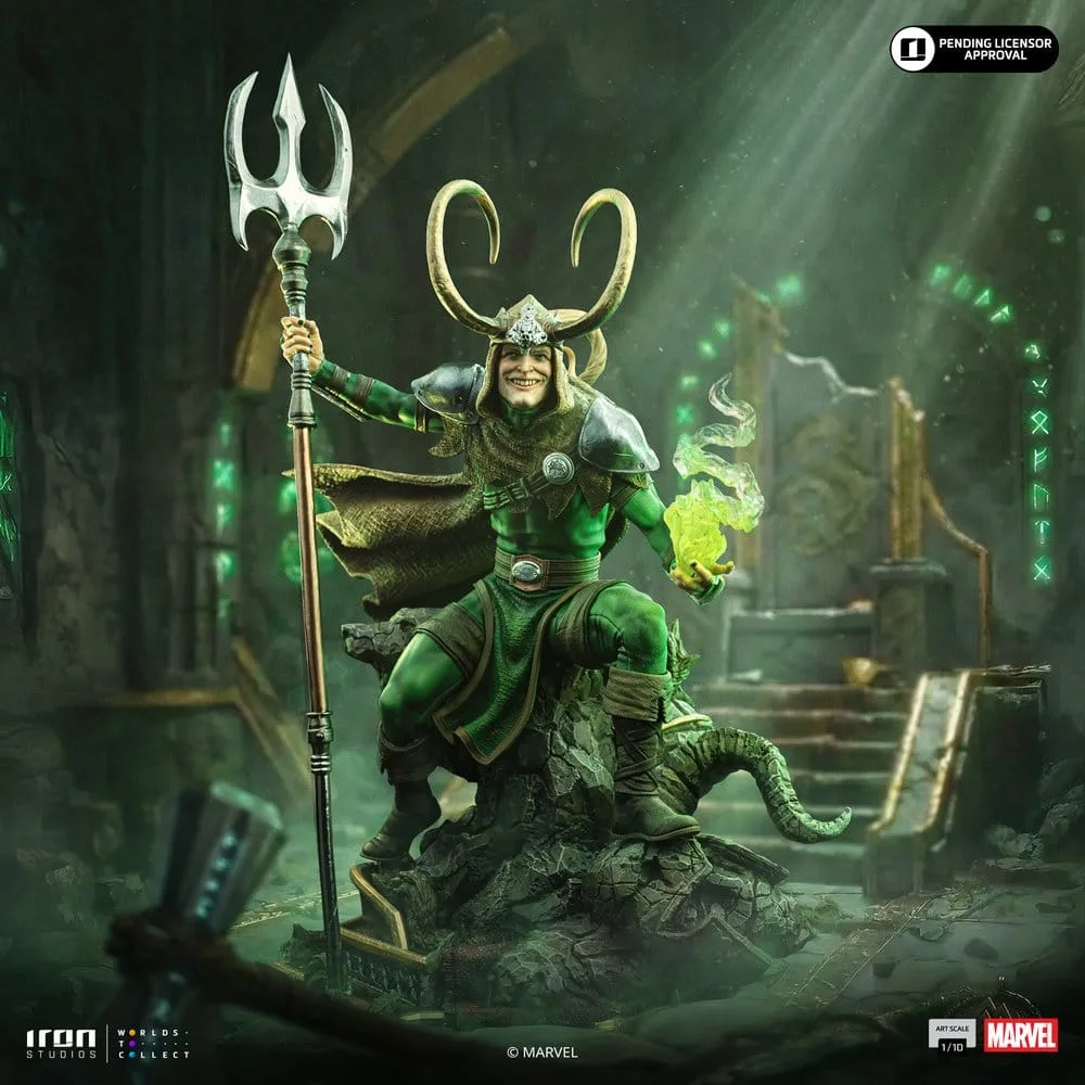 Marvel Comics Statue – Loki Art Scale 1:10 28 cm 15