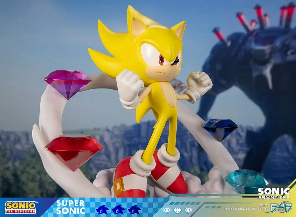 Sonic Frontiers Resin-Statue – Super Sonic 45 cm 19