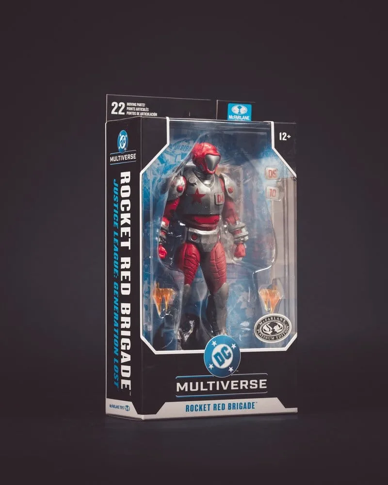 DC Action Figure – Rocket Red Brigade Platinum Edition 18 cm 3