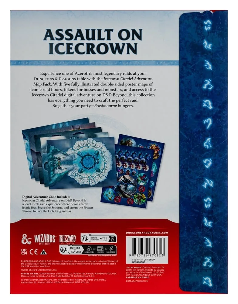 World of Warcraft D&D Kartenset – Icecrown Citadel Englisch 5