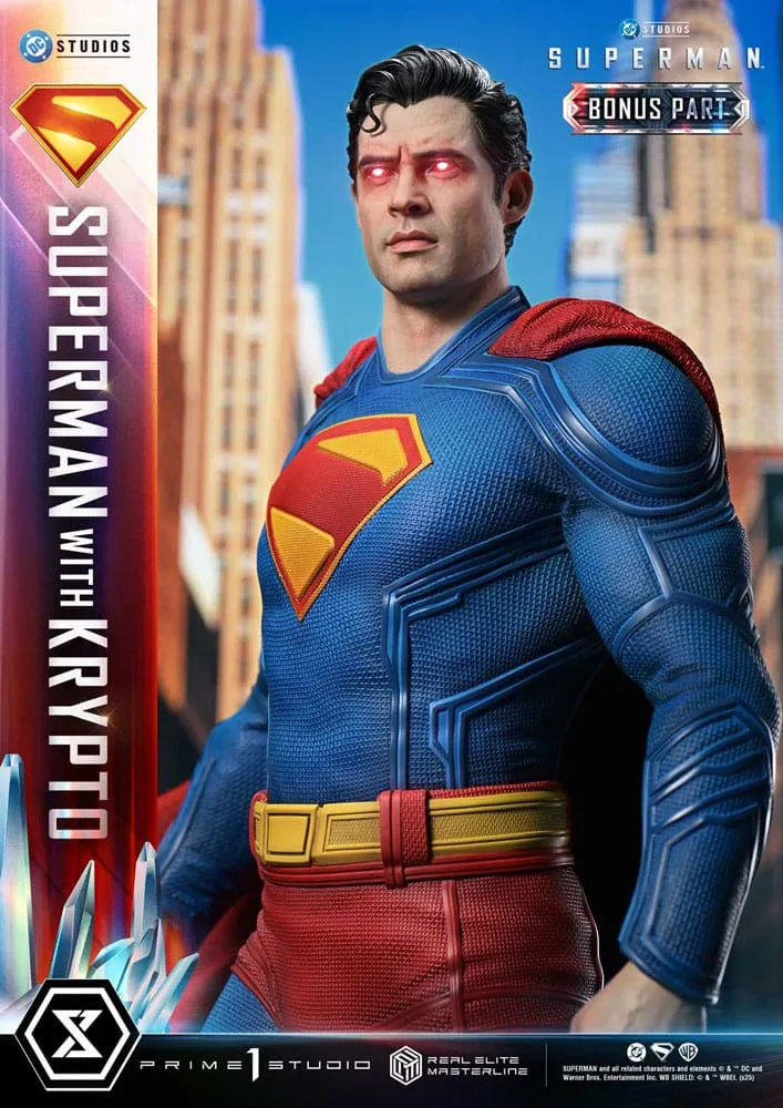 Superman 2025 Statue – With Krypto Bonus Version 95 cm 7