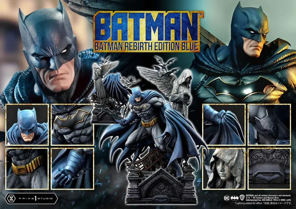 Batman Statue – Rebirth Limited Blue Edition 1/4 71 cm 2