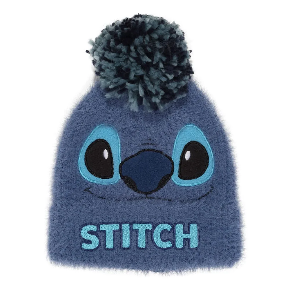 Lilo & Stitch Pom-Pom Beanie – Fluffy Design