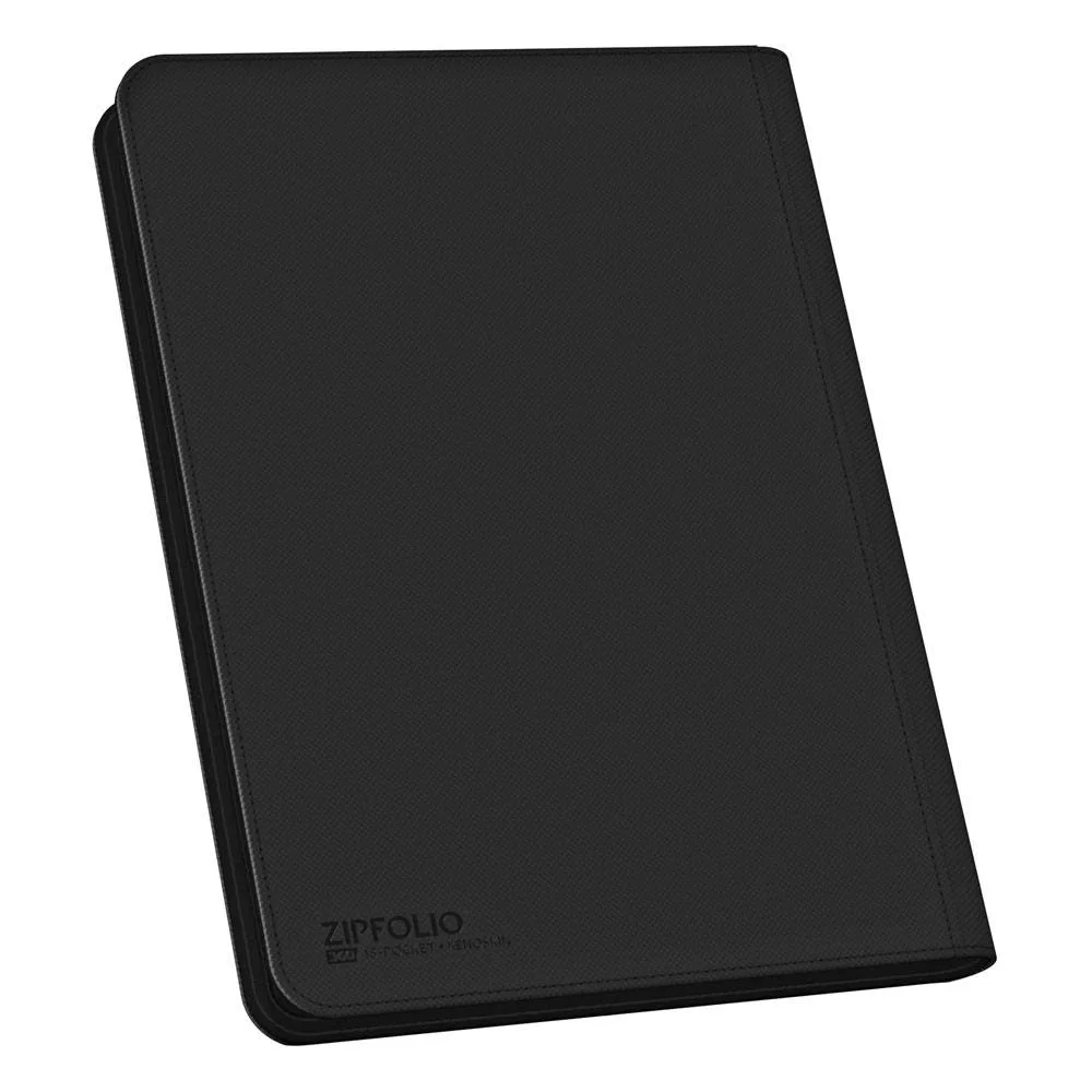 Ultimate Guard Card Binder – Black Zipfolio 360 Xenoskin 4