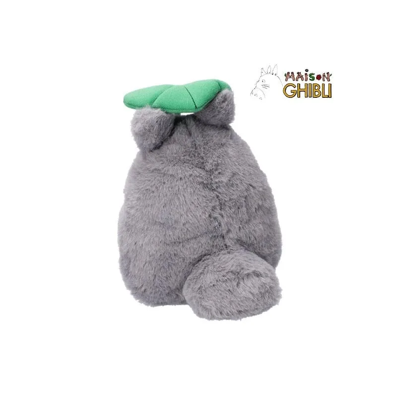My Neighbor Totoro Plush Figure – Nakayoshi Big Totoro Leaf 21 cm 5