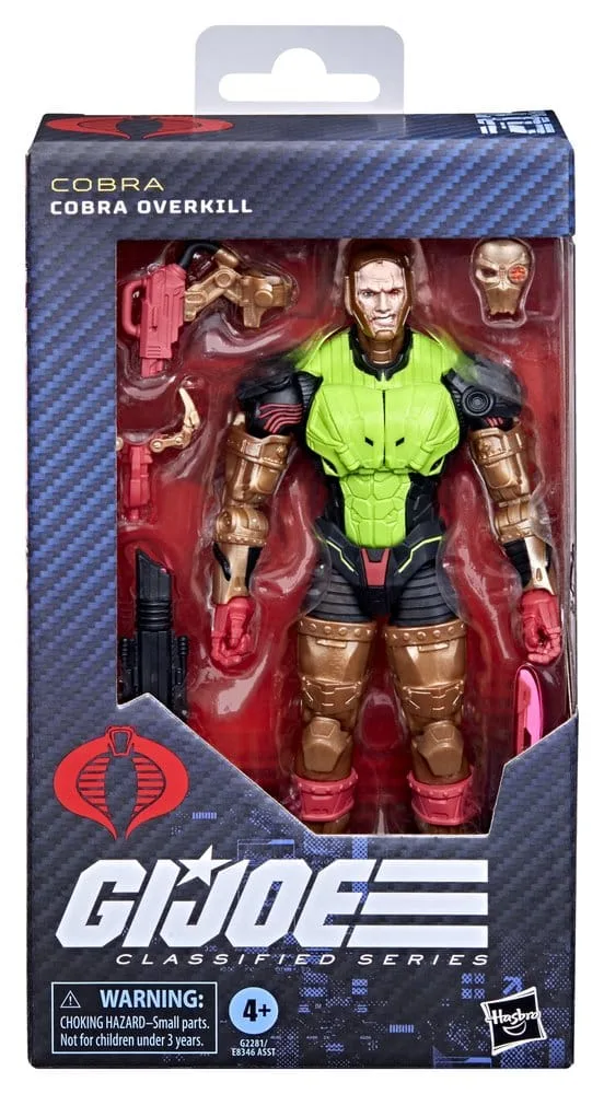 G.I. Joe Action Figure – Cobra Overkill Classified Series 15 cm 6