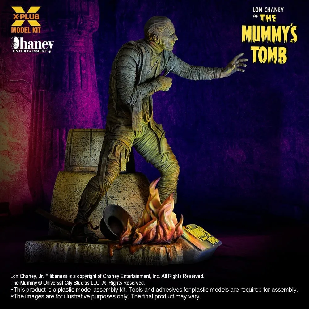 Universal Monsters Model Kit – Lon Chaney Jr. Mummy 1/8 23 cm 4