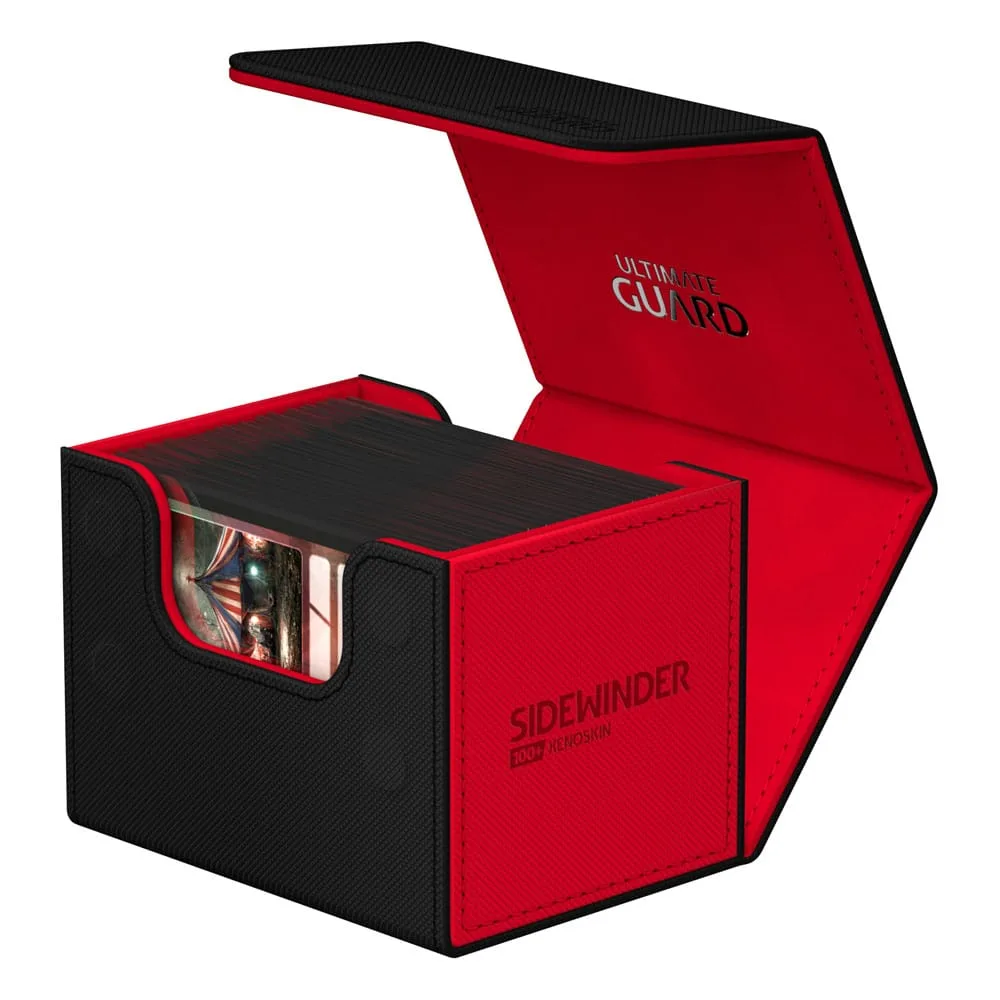 Ultimate Guard Deck Box – Sidewinder 100+ Xenoskin Synergy Black/Red 4
