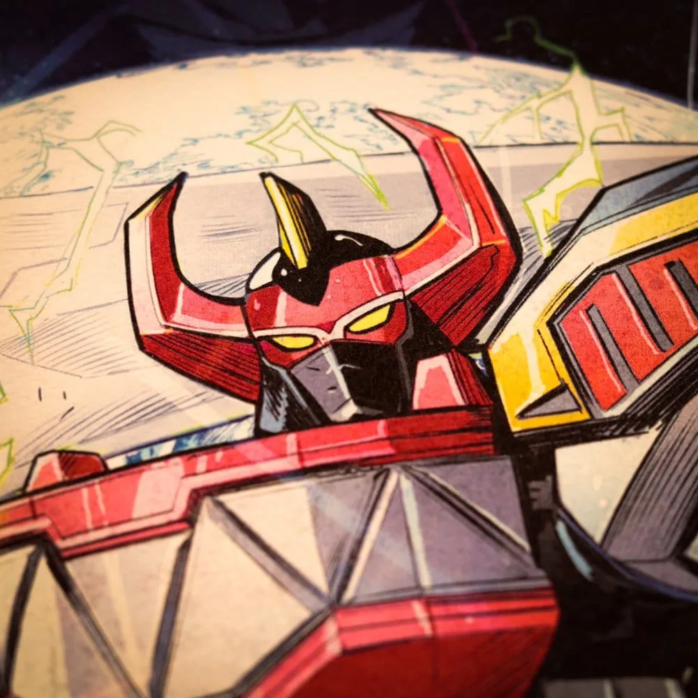 Power Rangers Kunstdruk – Genummerde Oplage 42 x 30 cm 4