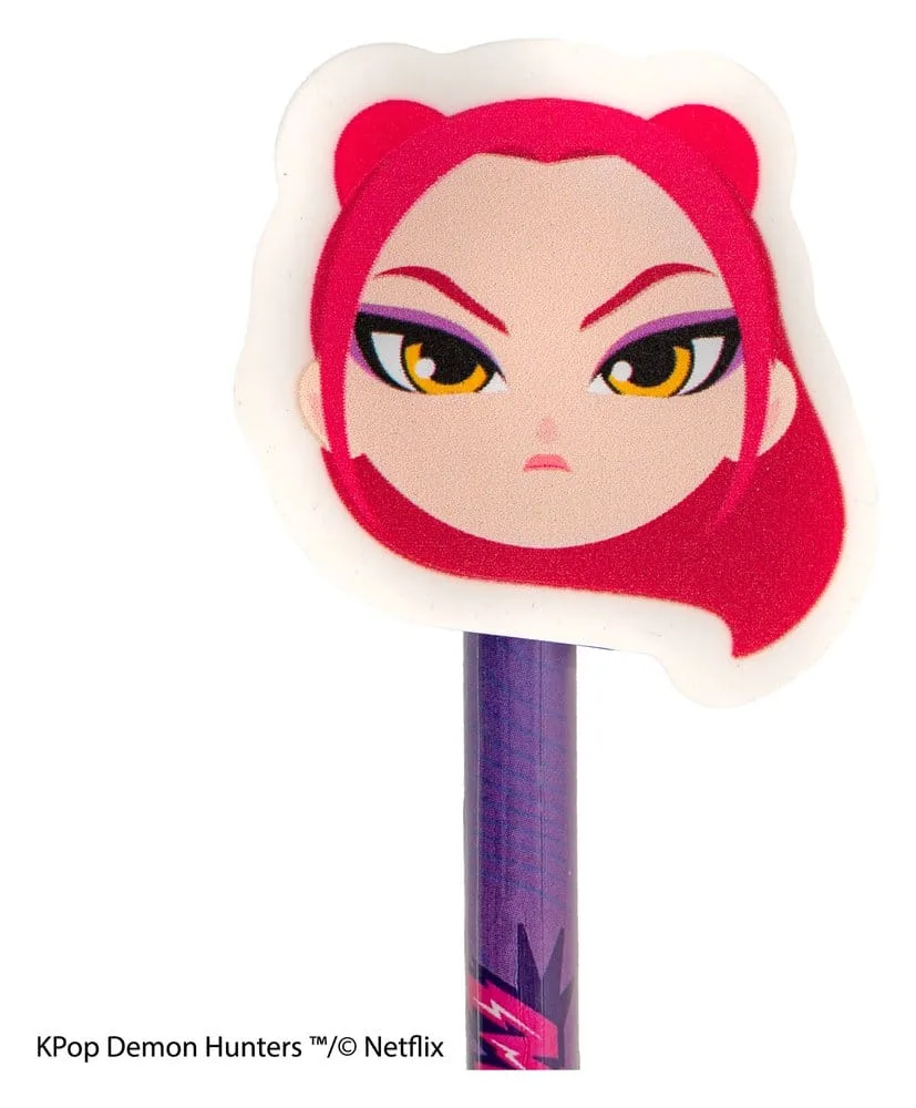 KPop Demon Hunters Pencil and Eraser Display – Series 1 30-Pack 11