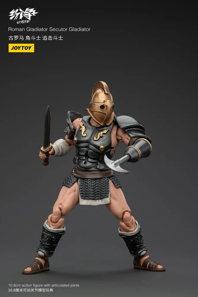 Strife Action Figure – Roman Secutor Gladiator 1/18 10.8 cm 5