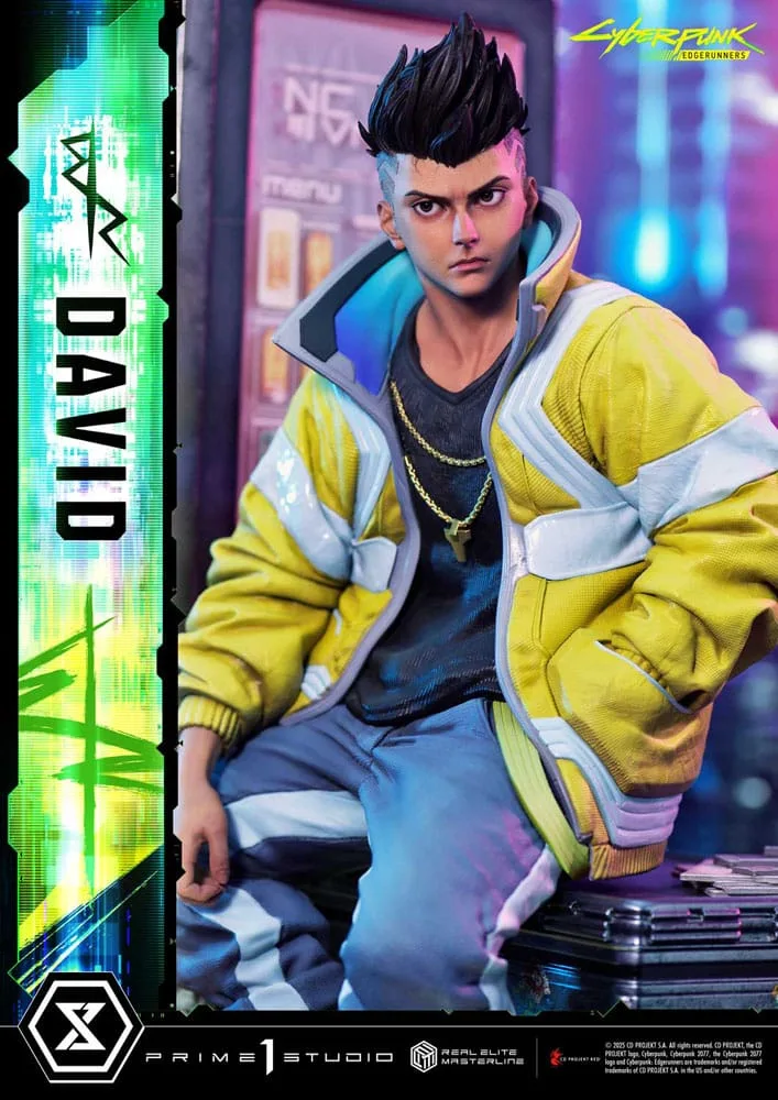 Cyberpunk Edgerunners Statue – David 1/4 Scale 58 cm 21