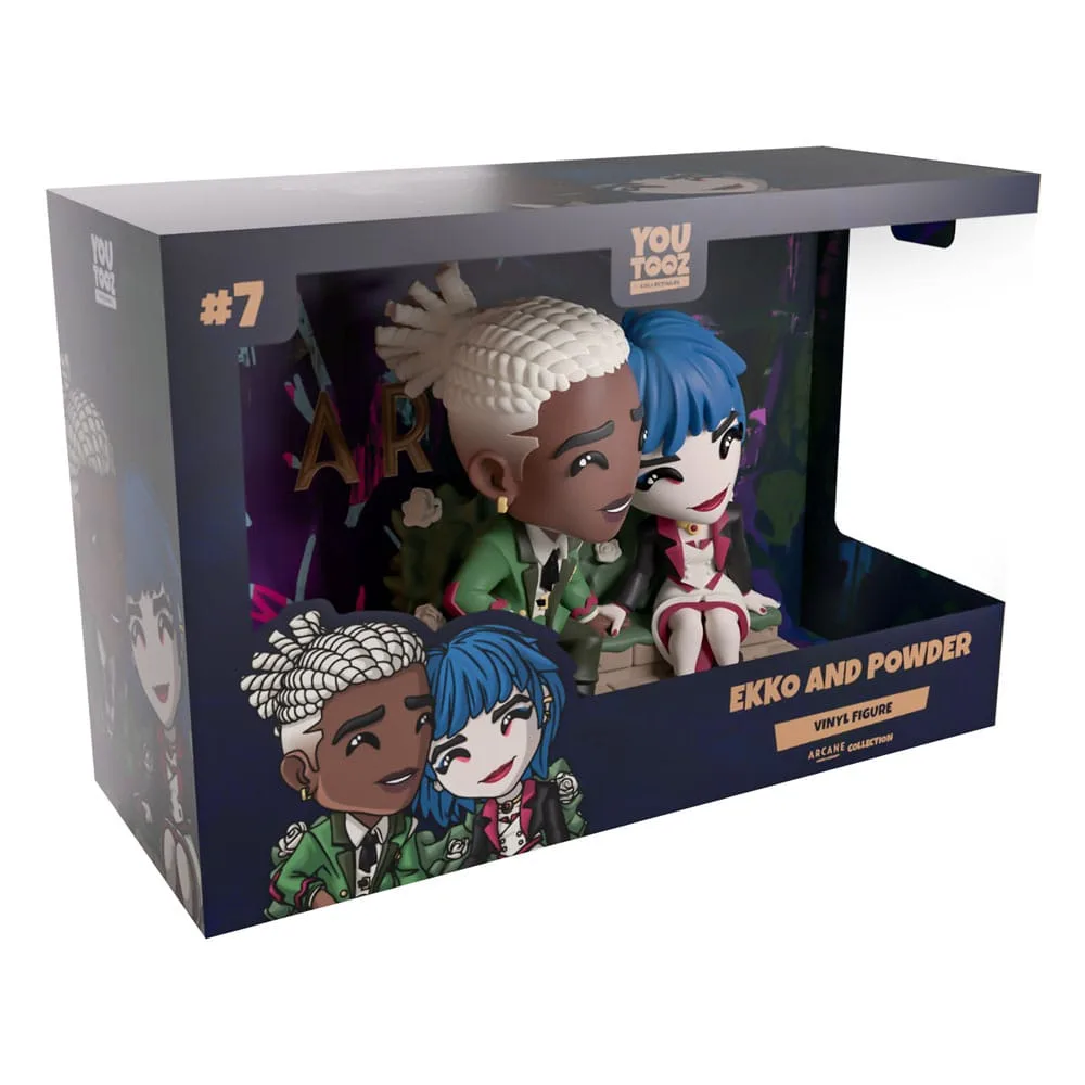 Arcane Vinyl Figures – Ekko and Powder 2-Pack 11 cm 5