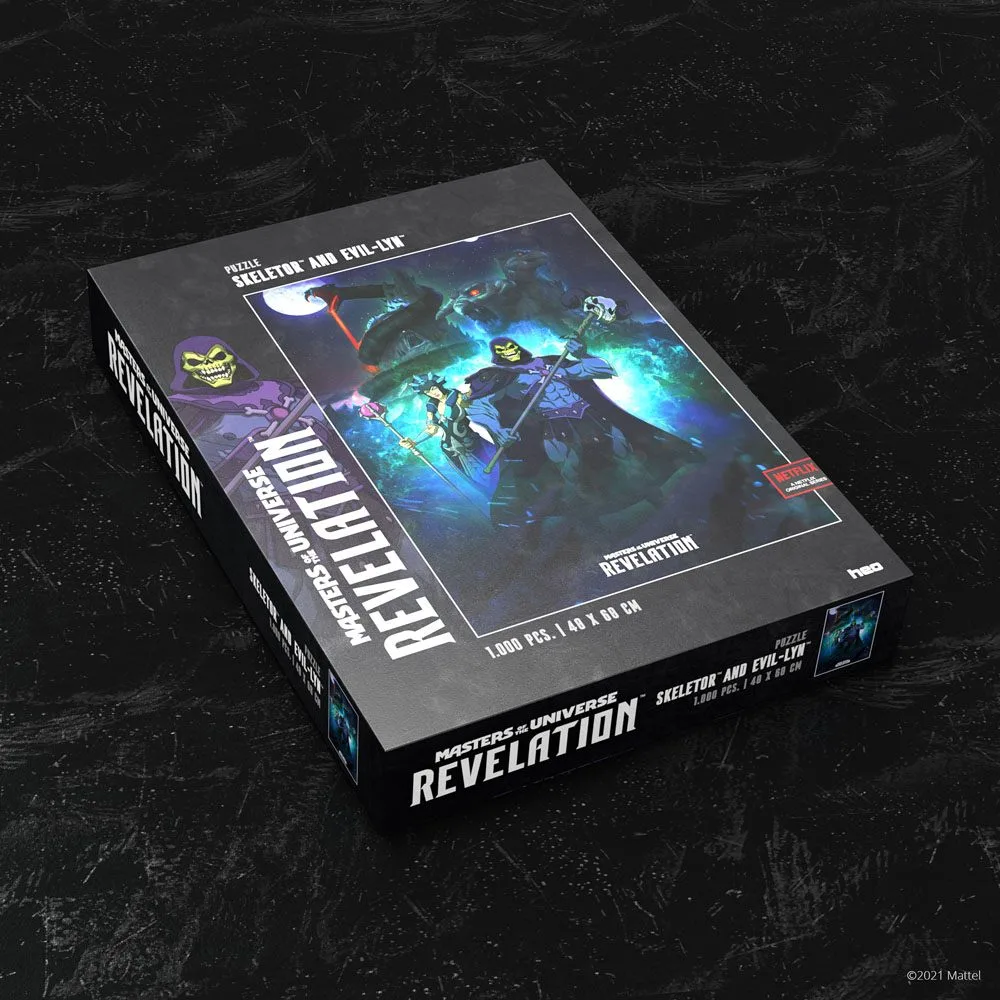 Masters of the Universe Puzzle – Skeletor and Evil-Lyn 48 x 68 cm 3