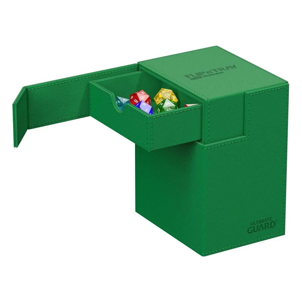 Ultimate Guard Deck Box – Flip’n’Tray 133+ Xenoskin Green 2