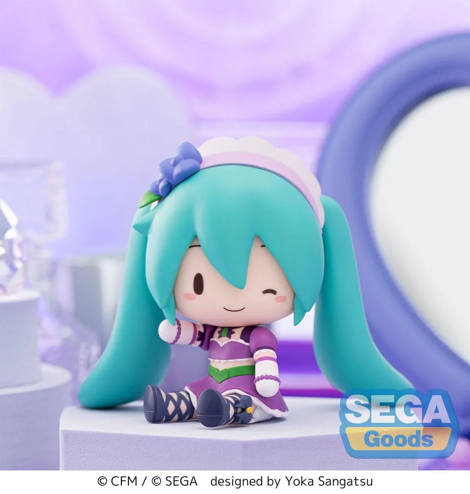 Hatsune Miku Chibi Figure – Fuwa Petit Sparkly Purple 8 cm 7