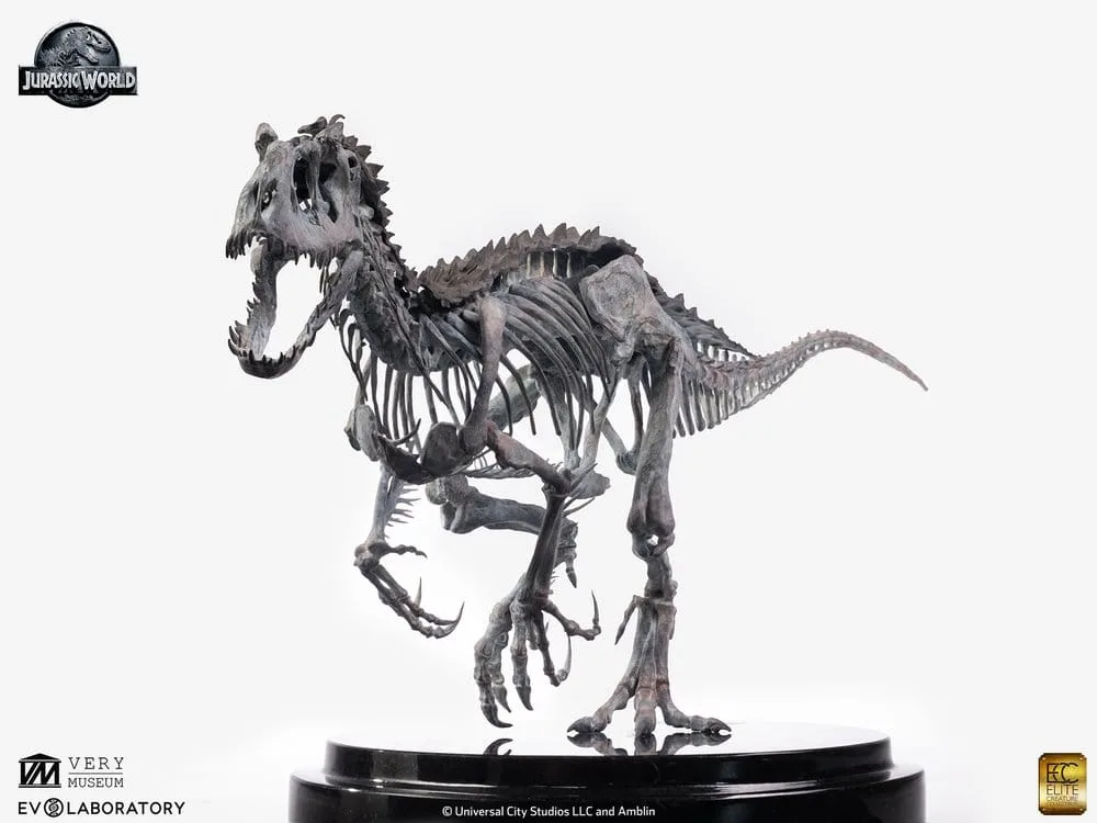Jurassic World Statue – Indominus Rex Skeleton Bronze 24 cm 16