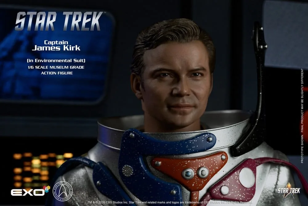Star Trek Action Figure – Kirk Environmental Suit 1/6 29 cm 3