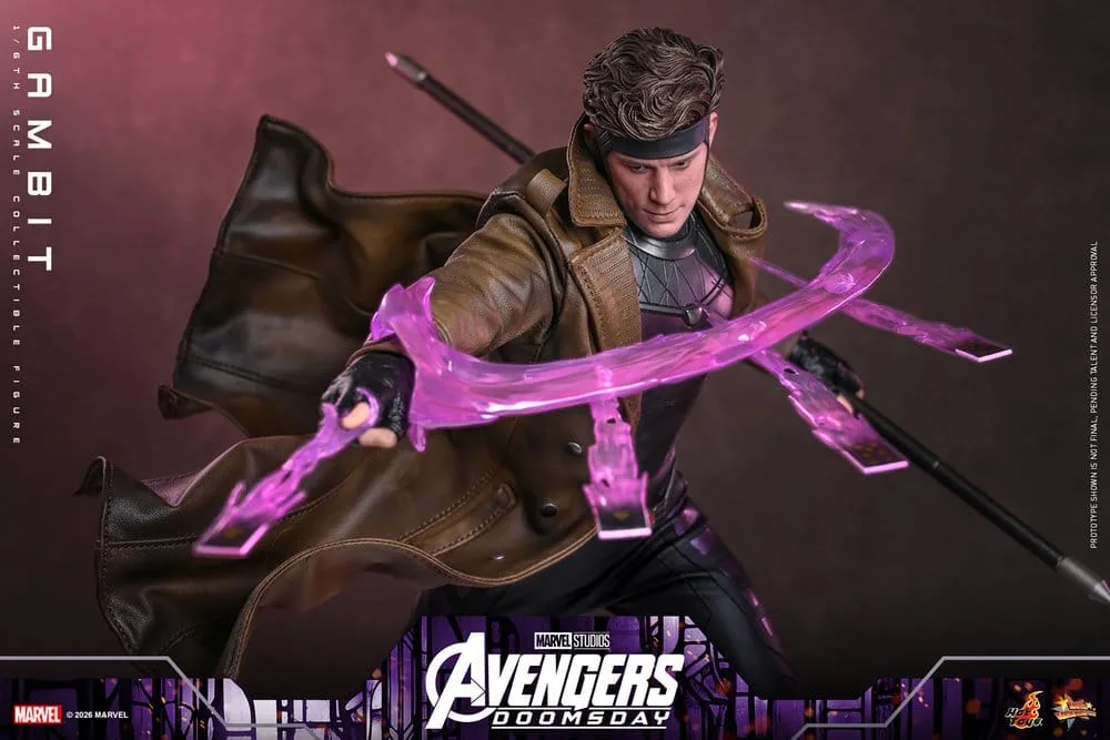 Avengers Doomsday Action Figure – Gambit 1/6 31 cm 9