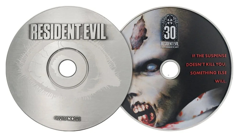 Resident Evil CD-ROM Replica – 30th Anniversary Edition 11 cm 4