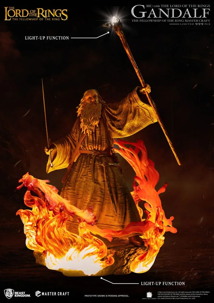 Lord of the Rings Statue – Master Craft Gandalf 58 cm 8