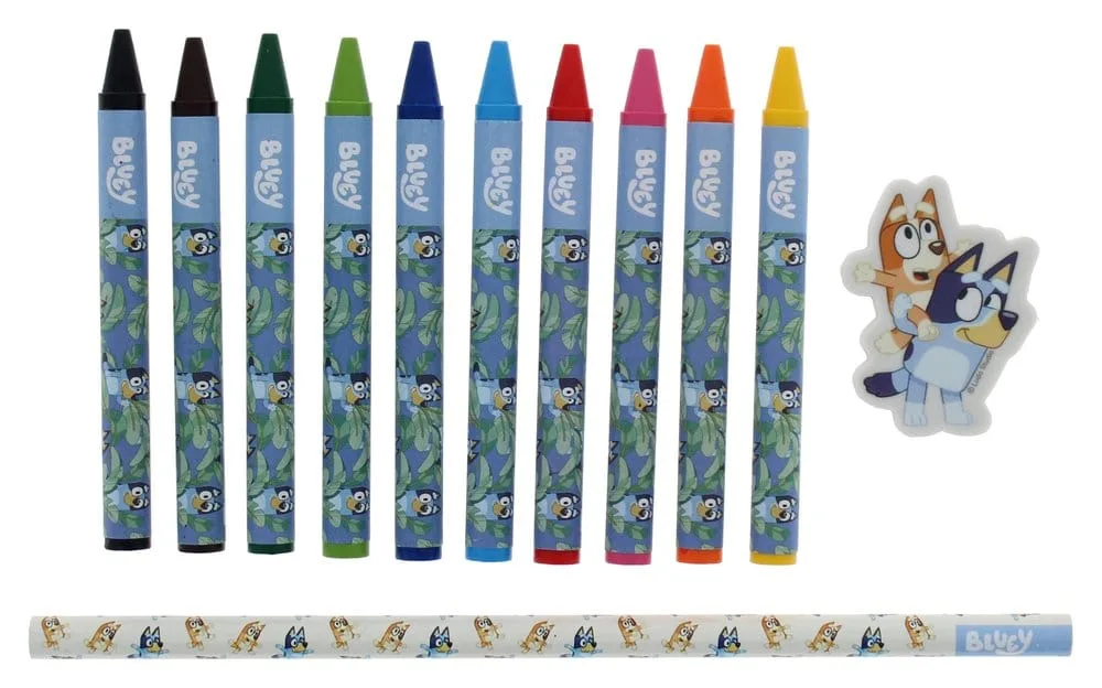 Bluey Activity Set – Colouring Posters Stickers and Masks 2
