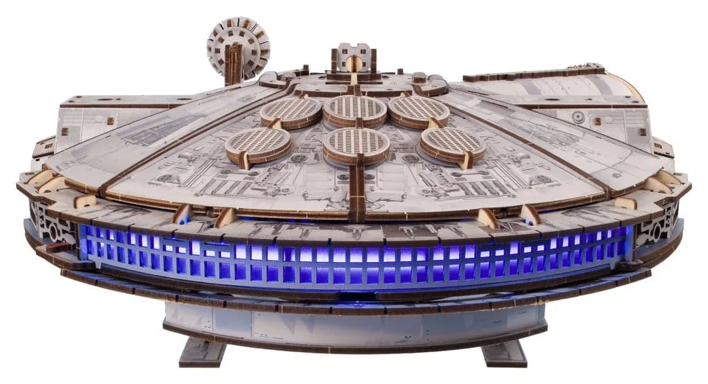 Star Wars Wooden Model Kit – Millennium Falcon 1/75 Scale 19