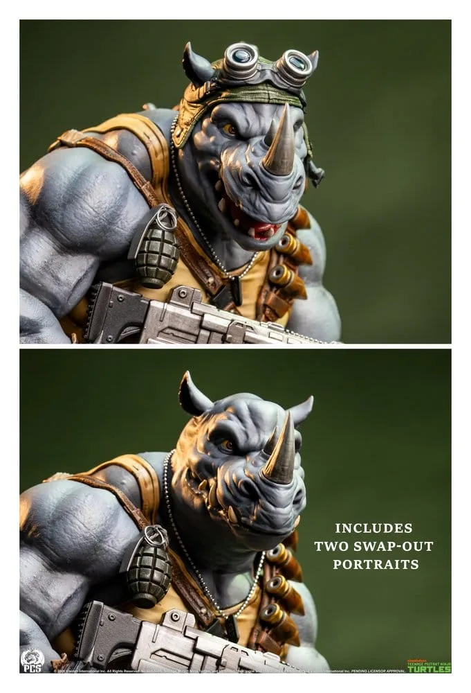 Teenage Mutant Ninja Turtles Statue – Legends Rocksteady 1/3 69 cm 6