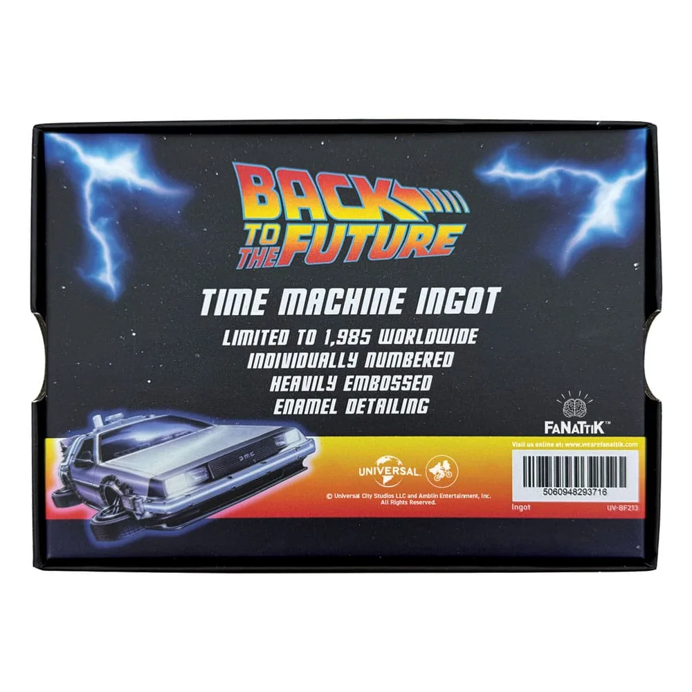 Back to the Future Sammlerbarren – Time Circuits 40th Anniversary 3