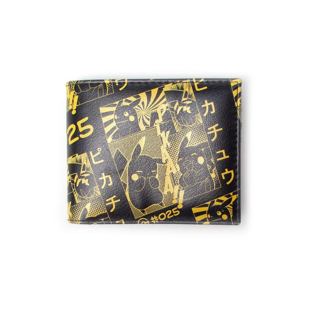 Pokémon Bifold Wallet – Pikachu Manga