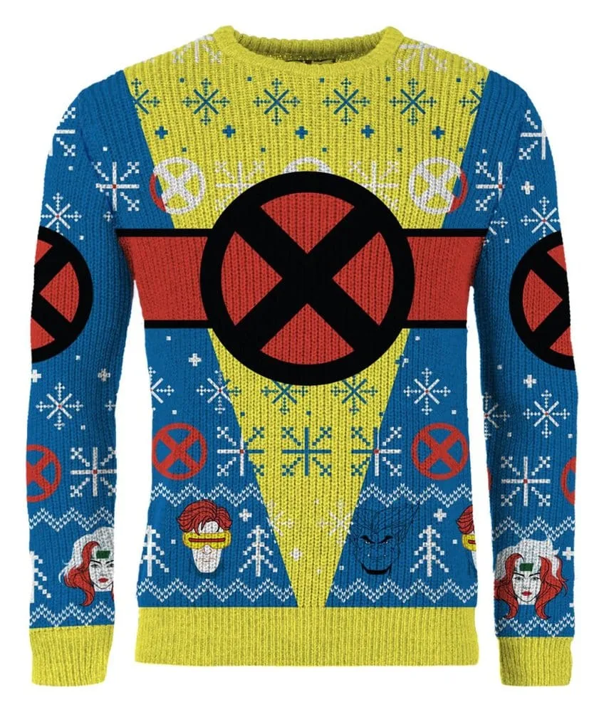 X-Men Christmas Sweater – Retro Uniform Design L 6