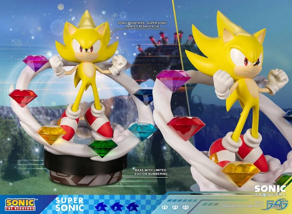 Sonic Frontiers Resin-Statue – Super Sonic 45 cm 2