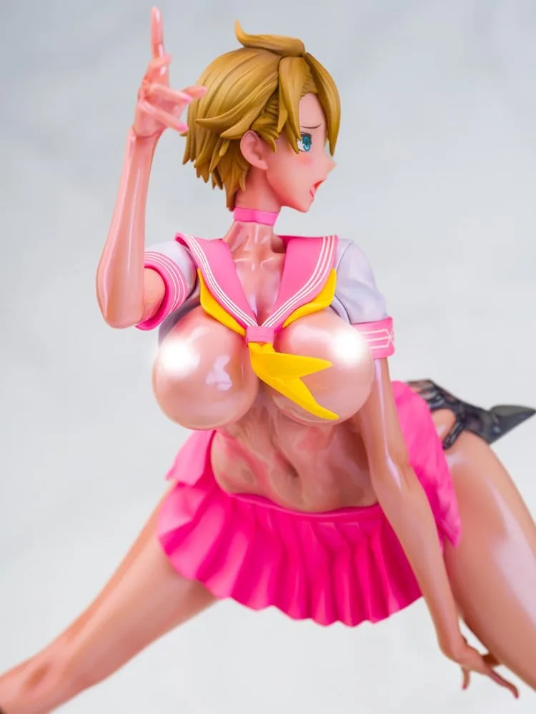 Mahou Shoujo Statue – Rui Asuka Pink Summer Sailor 29 cm 16