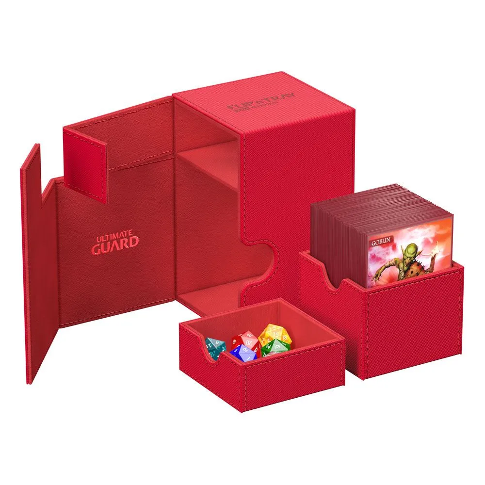 Ultimate Guard Deck Box – Flip’n’Tray 100+ Xenoskin Red 4