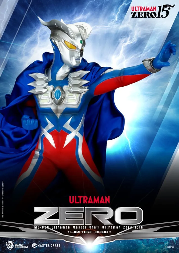 Ultraman Statue – Zero 15th Anniversary Master Craft 41 cm 7
