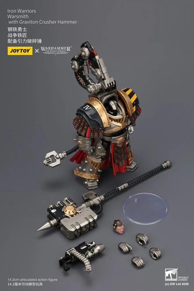 Horus Heresy Action Figure – Iron Warriors Warsmith 14.2 cm 2