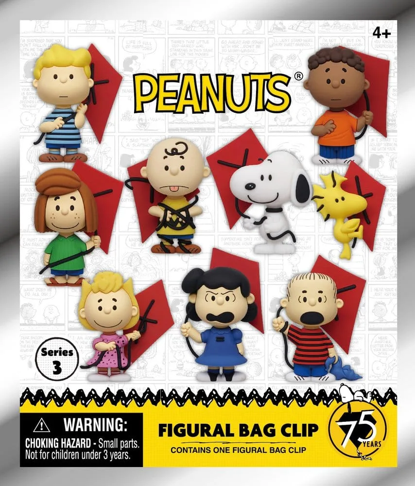 Snoopy Bag Clips – Series 3 PVC Blind Bag Display 24-Pack 3
