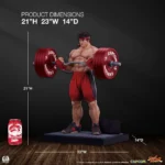 Street Fighter Statue – Ryu Powerlifting 1/4 Scale 53 cm 25