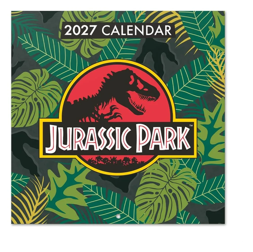 Jurassic Park Wall Calendar – 2027 29.5 x 29.5 cm