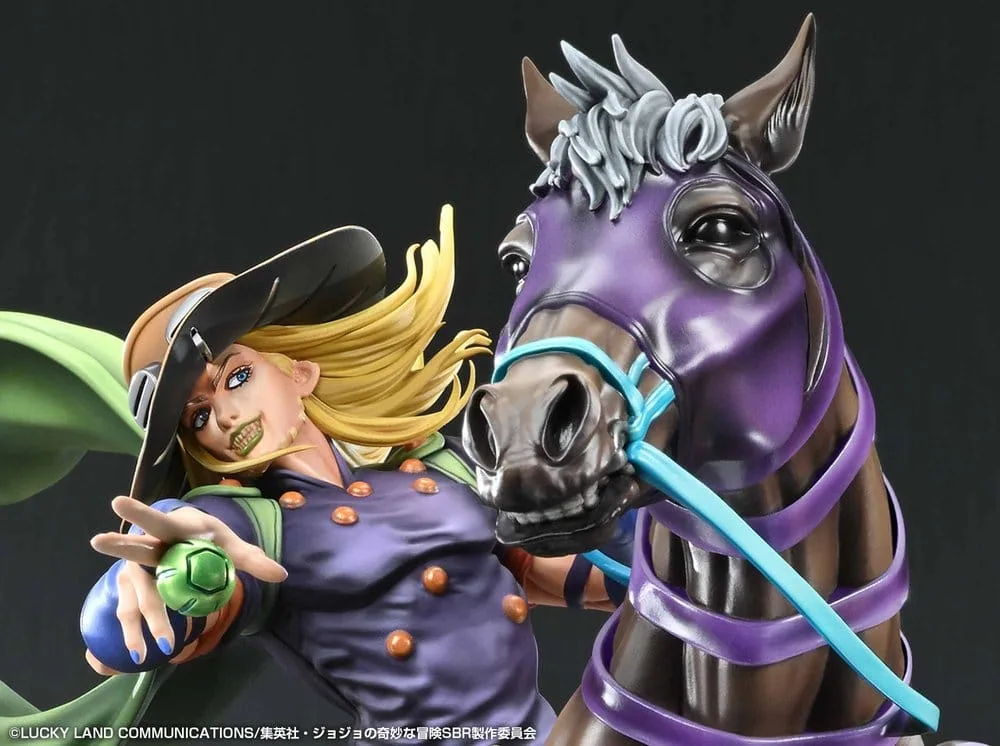 JoJo’s Steel Ball Run Figure – Gyro Zeppeli and Valkyrie 31 cm 12
