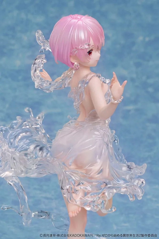 Re:Zero PVC Statue – Ram Aqua Dress 1/7 Scale 23 cm 8