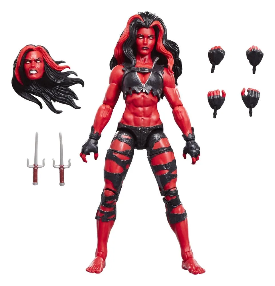 Marvel Legends Action Figure – Red She-Hulk 15 cm 11